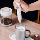Batidor Eléctrico Portátil 2 en 1 Recargable para Café, Bebidas y Espuma
