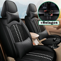 Kit de Funda para Auto de Cuero con Estilo y Confort + Regalos Exclusivos