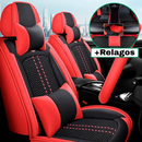 Kit de Funda para Auto de Cuero con Estilo y Confort + Regalos Exclusivos