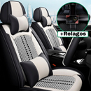 Kit de Funda para Auto de Cuero con Estilo y Confort + Regalos Exclusivos