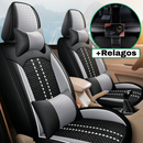 Kit de Funda para Auto de Cuero con Estilo y Confort + Regalos Exclusivos