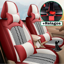 Kit de Funda para Auto de Cuero con Estilo y Confort + Regalos Exclusivos
